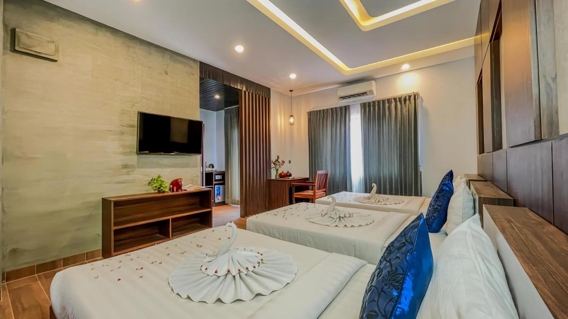 Hotel The Luxury Ciudad de Siem Riep Exterior foto